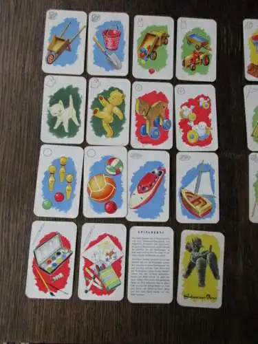 Kartenspiel Spielzeug Schwarzer Peter 1961