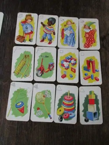 Kartenspiel Spielzeug Schwarzer Peter 1961