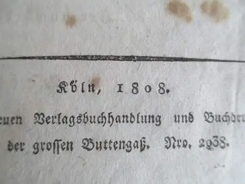 Heilige Mission für meine Pfarren in Sonntagspredigten 1808 !!!