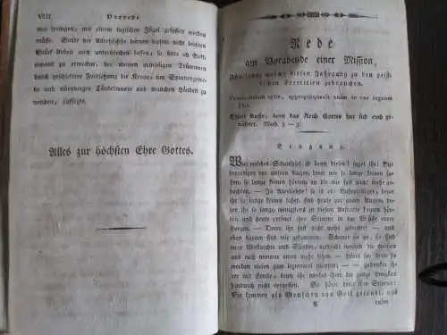Heilige Mission für meine Pfarren in Sonntagspredigten 1808 !!!
