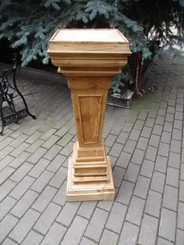 Blumensäule  Gründerzeit um 1880 Weichholz  Nr. 2