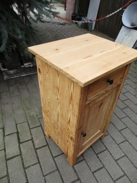 Nachttisch Jugendstil  um 1910  Weichholz Nr. 2 1