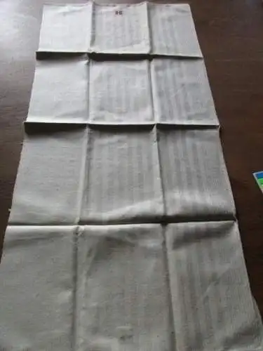 altes Leinen Damast Geschirrtuch um 1920  ( 162 )