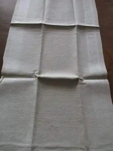 altes Leinen Damast Geschirrtuch um 1920  ( 169 )