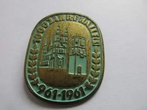 DDR Abz. 1000 Jahre  Halle   1961