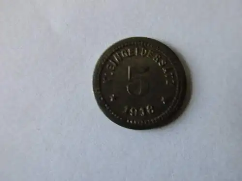 Kreis Querfurt 5 Pfennig 1918