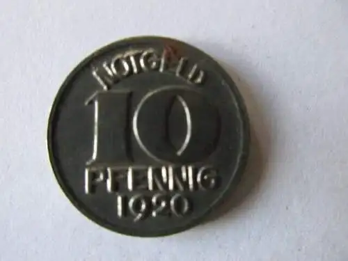 Stadt Halle Saale Notgeld 10 Pfennig 1920