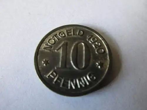 Oels Schlesien Notgeld 10 Pfennig 1920