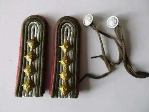 NVA 1 paar Schulterstücke  Stabsoberfähnrich Grenztruppen