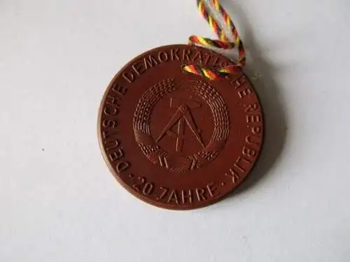 DDR Medaille Bergbauakademie Freiberg XX Berg-und Hütten männischer Tag 1969