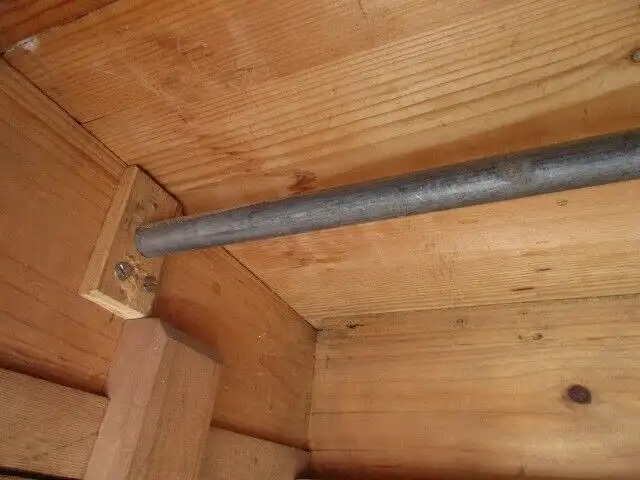 Kleiderschrank Dielenschrank Schrank Jugendstil um 1900 Weichholz 10