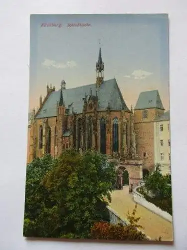 seltene AK Altenburg Schloßkirche