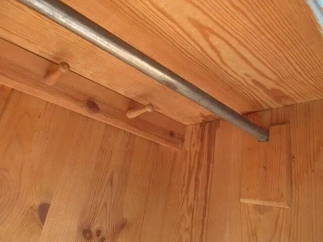 Bauernschrank Landhausschrank  Kleiderschrank  Gründerzeit um 1880 Bemalt  10