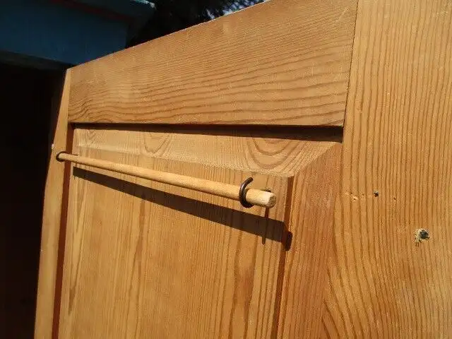 Bauernschrank Landhausschrank  Kleiderschrank  Gründerzeit um 1880 Bemalt  9