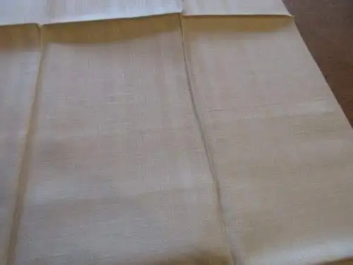 altes Leinen Damast Geschirrtuch um 1910 (  5  )