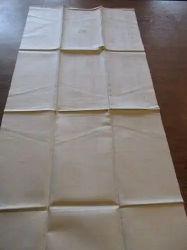 altes Leinen Damast Geschirrtuch um 1900  ( 238 )