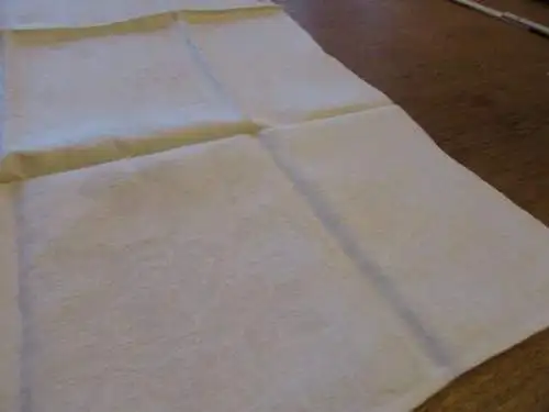 Jugendstil altes Leinen Handtuch Küchentuch Tischläufer ( 232 ) 92 x 48 cm