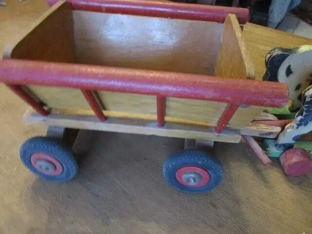 Pferdegespann Holz  der Firma 6