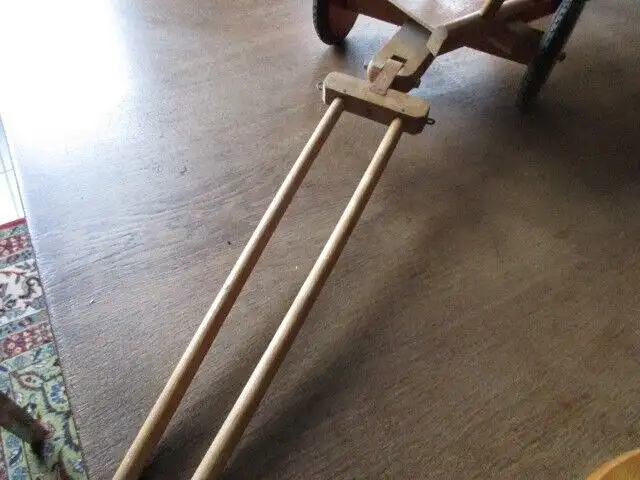 großes Pferdegespann Holz  der Firma Verhofa  92 cm 5