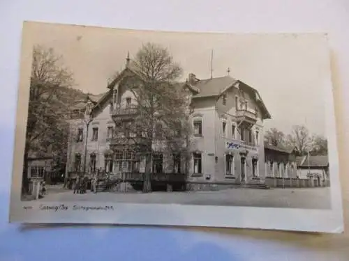 seltene AK Coswig Sachsen Spitzgrundmühle