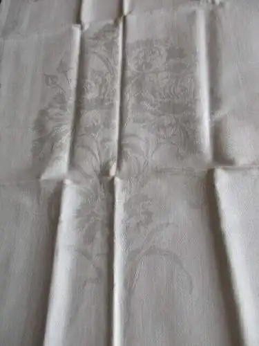 Jugendstil 2 alte Leinen Handtücher Küchentuch Tischläufer DK (180)