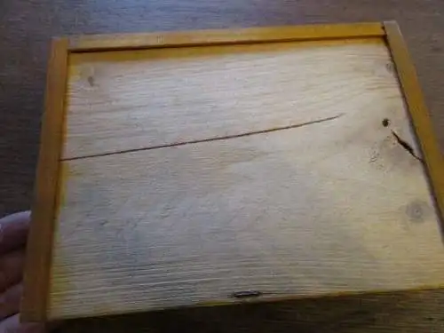 alter Holzbaukasten ca. 1970