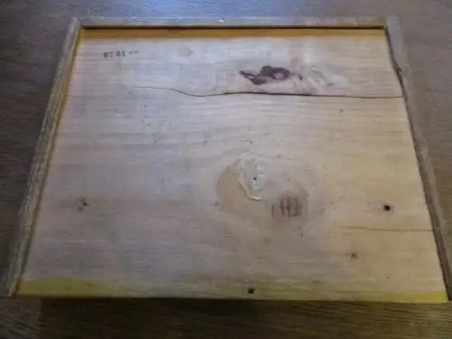 alter Holzbaukasten ca. 1950