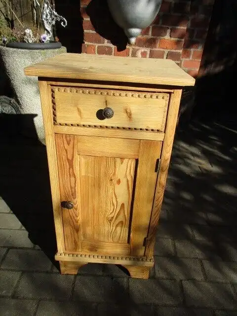 Nachtschrank Jugendstil um 1910 Weichholz Nr. 2 0