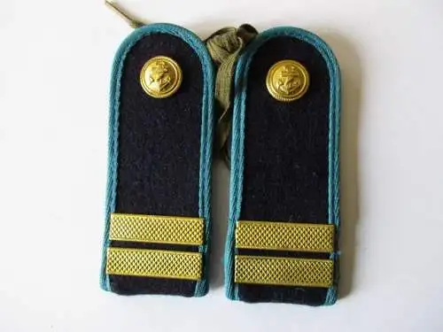 NVA 1 paar Schulterstücke  Volksmarine Marineflieger  Stabsmatrose