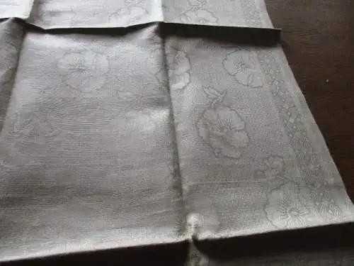 schönes altes Leinen Geschirrtuch Handtuch Tischläufer  ( 49 )