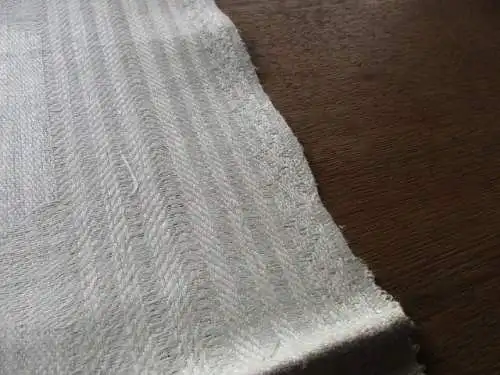 schönes altes Leinen Geschirrtuch Handtuch Tischläufer  (  69  )