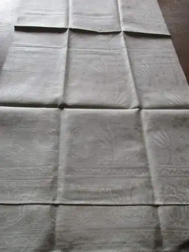 schönes altes Leinen Geschirrtuch Handtuch Tischläufer  ( 13 )