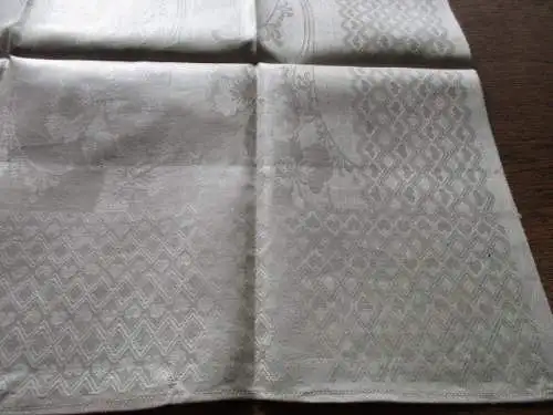 schönes altes Leinen Geschirrtuch Handtuch Tischläufer  (  4 )