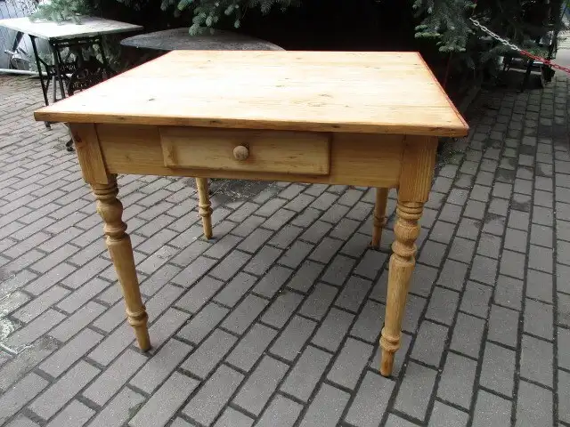 Tisch Esstisch Gründerzeit um 1880 Weichholz Nr. 2 0