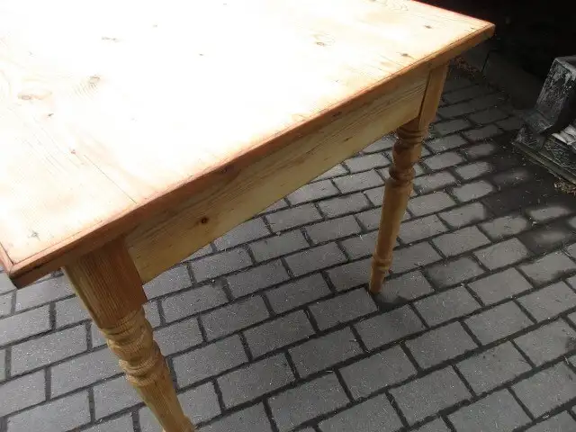 Tisch Esstisch Gründerzeit um 1880 Weichholz Nr. 2 10