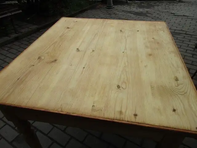 Tisch Esstisch Gründerzeit um 1880 Weichholz Nr. 2 12