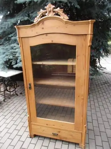 Vitrine Schrank Louis Philippe   um 1860