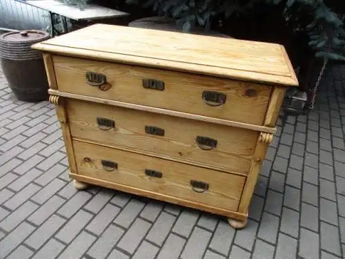 Landhausstil Kommode Jugendstil um 1900  Weichholz