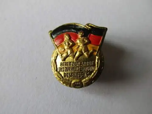 Abzeichen Sportleistungsabzeichen 1951-53 Miniatur Stufe 3