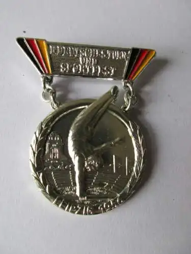 Abzeichen Leipzig Deutsches Turn und Sportfest 1956