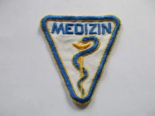 Aufnäher Medizin  Sport