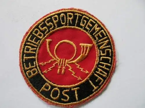 Aufnäher  Sport Betriebssportgemeinschaft  9,3 cm 