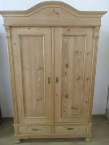 Schrank Kleiderschrank Dielenschrank  Jugendstil um 1890  Weichholz Zerleger