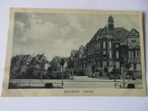 seltene AK Eilenburg Südring 1918