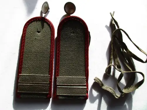 NVA 1 paar Schulterstücke Stabsgefreiter MfS Metallbalken