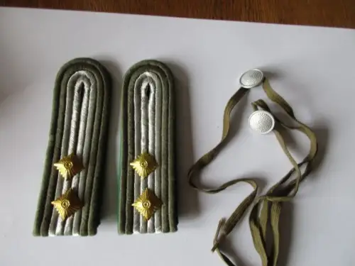 NVA 1 paar Schulterstücke  Oberfähnrich Grenztruppen