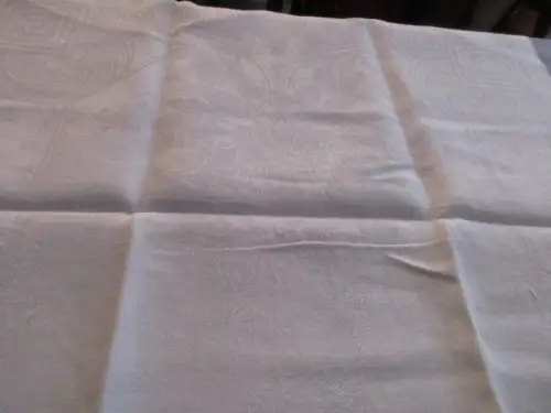 sehr schönes altes Leinen Geschirrtuch Handtuch Tischläufer Jugendstil ( 242 )