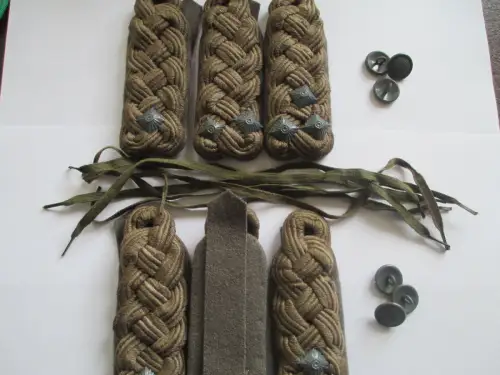 3 paar Schulterstücke FDA Major Oberst