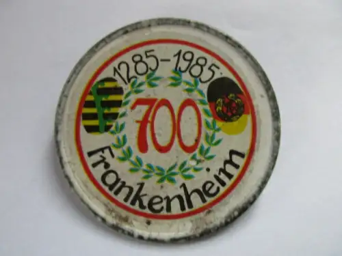 DDR Abzeichen Leipzig Frankenheim 700 Jahre 1285-1985