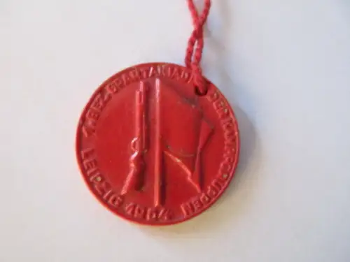 DDR Abzeichen Leipzig Bez.- Spartakiade der Kampfgruppen 1954